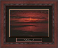 Framed Vision - Crimson Morning