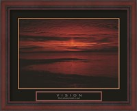 Framed Vision - Crimson Morning