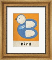 Framed B is for Bird