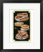 French Pastries II Framed Print