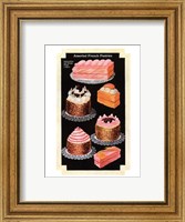 Framed French Pastries III