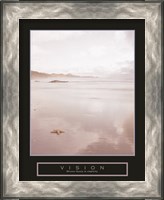Framed Vision - Foggy Beach
