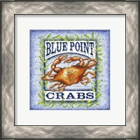 Framed Seafood Sign I