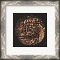 Framed Small Classic Rosette IV