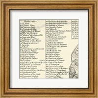 Framed City of Rome Grid I