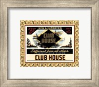 Framed Clubhouse Cigars