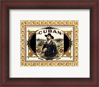 Framed Cuban Cigars