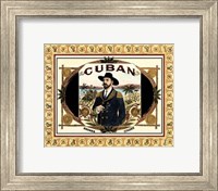 Framed Cuban Cigars