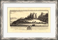 Framed Vintage Oystermouth Castle