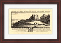 Framed Vintage Oystermouth Castle