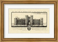 Framed Vintage Wingfield Castle