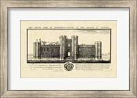 Framed Vintage Wingfield Castle
