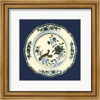 Framed Porcelain Plate IV