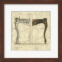 Framed Furniture Sketch I