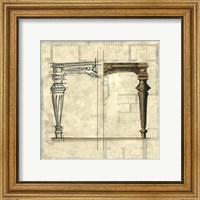 Framed Furniture Sketch III
