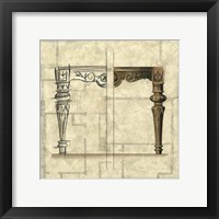 Framed Furniture Sketch IV