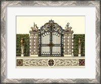 Framed Grand Garden Gate II