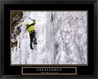 Framed Excellence-Snow Climber
