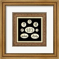 Framed Classic Cameos I