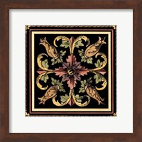 Framed Decorative Tile Design II