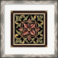 Framed Decorative Tile Design III