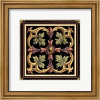 Framed Decorative Tile Design VI