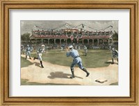 Framed National League Game 1886