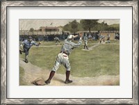 Framed Thrown out on 2nd 1887