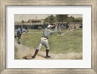 Framed Thrown out on 2nd 1887