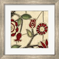Framed Floral Mosaic II
