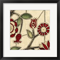 Framed Floral Mosaic II