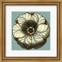 Framed Floral Medallion IV