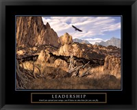 Framed Leadership-Eagle