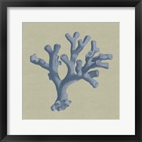 Framed Chambray Coral II