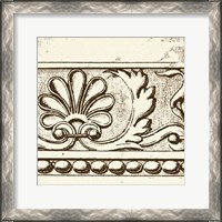 Framed Sepia Detail VI