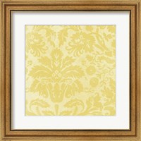 Framed Damask Detail I