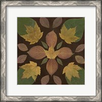 Framed Kaleidoscope Leaves II