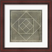 Framed Geometric Blueprint V