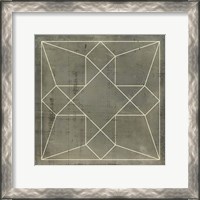 Framed Geometric Blueprint IX