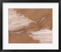 Compositional Figure Study I Framed Print