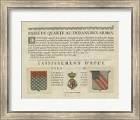 Framed Vintage Armes & Crests V