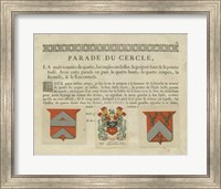 Framed Vintage Armes & Crests VI