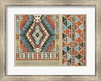 Framed Turkish Carpet Design