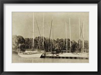 Waiting to Sail II Framed Print