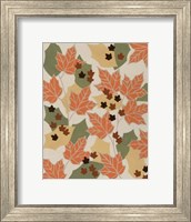 Framed Tangerine Autumn II