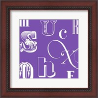 Framed Fun With Letters III