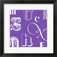 Framed Fun With Letters III