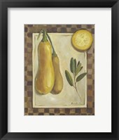 Veggies & Herbs III Framed Print