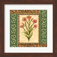 Framed Victorian Floral I