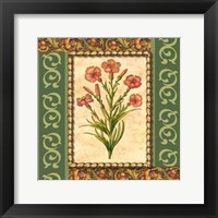 Framed Victorian Floral I